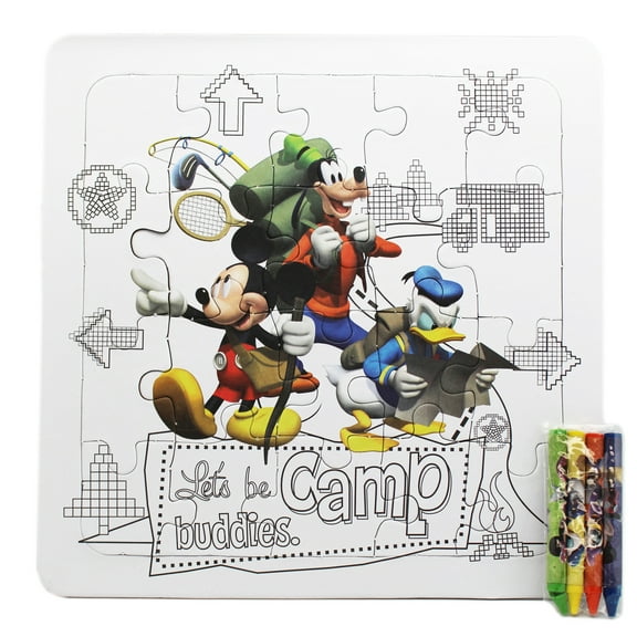 Disney's Mickey Mouse Puzzle - Color Your Own Puzzle