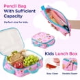 thumbnail image 5 of Gocvo Kids Backpack for Girls, Waterproof Teens Bookbag Cute School Backpacks, Candy Pattern, 5 of 9