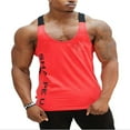 thumbnail image 1 of Male Sleeveless Running Slim Fit Vest Athletic Technical Fitness Tops, 1 of 6