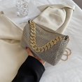 thumbnail image 4 of Exquisito para bolso cruzado con diamantes de imitación, bolso de noche para mujer, bolso informal, 4 of 5