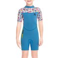 thumbnail image 1 of Naiovety Trajes de neopreno para niños Traje de buceo Secado rápido Engrosamiento Pantalones de manga larga Mantenimiento del calor Traje de Deportes acuáticos Azul L, 1 of 6