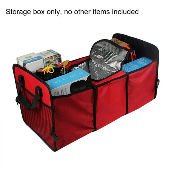 Car Folding Insulation Storage Box Multifunction Interior Container Utensil Organizers for Trunk