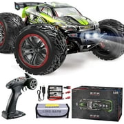 Hosim 1:12 RC Car Remote Control Car Monster Truck High Speed Large Scale 2 Batteries for 40+ Min Play Green
