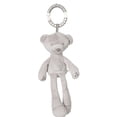 thumbnail image 2 of Kiddiway Baby Ultra-Soft Plush Wind Chime Car Toy - Cute Plushies & Plush Figurine, Baby Car Toys & Stroller Toys, Tactile Sensory Mobile, Soft Chime, Attaches to Car/Stroller/Crib,Gray, 2 of 7