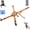 1Pcs-Orange, variant on 3-in-1 Magnetic Foldable Laptop Stand - Adjustable Aluminum Portable Laptop Riser for Desk, Multi Angle Tablet Phone Laptop Stand for Office Travel Study Home Workspace (1Pcs-Orange)