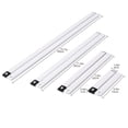 thumbnail image 4 of LED Motion Sensor Cabinet Light, Under Counter Closet Lighting, Wireless Magnetic USB Rechargeable Kitchen Night Lights, Battery Powered Operated Light For Wardrobe Closets Cabinet Cupboard Stairs, 4 of 10
