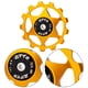 thumbnail image 4 of Rueda jockey de cambio trasero de bicicleta 13T, polea de rodamiento de 4mm, 5mm y 6mm (dorado), 4 of 7
