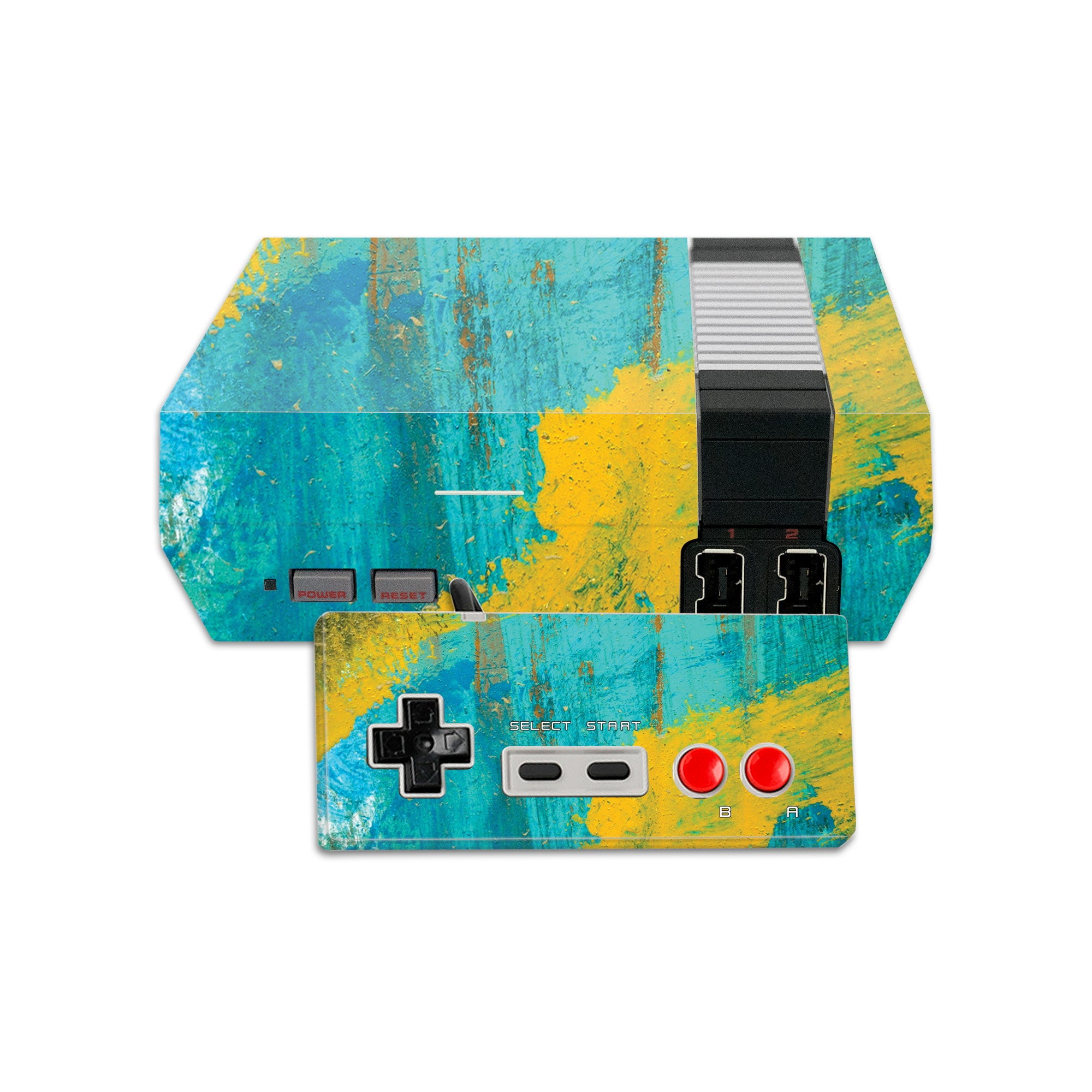 Skin Decal Wrap Compatible With Nintendo NES Classic Edition Acrylic ...