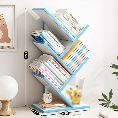 Kids Storage Rack Organizer, How To Make A Small Wooden Bookcase