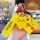thumbnail image 4 of TAKARA TOMY-llavero de Pokémon Pikachu, colgante de silicona, figuras de PVC, juguetes, Psyduck, Charmander, Eevee, llavero, bolsa, colgante, regalos para niños, 4 of 5