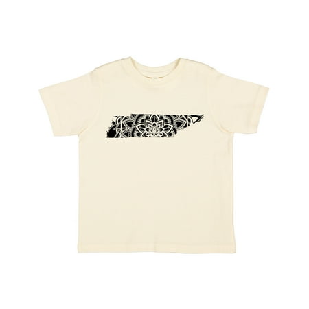 

Inktastic Tennessee Silhouette Mandala Gift Toddler Boy or Toddler Girl T-Shirt