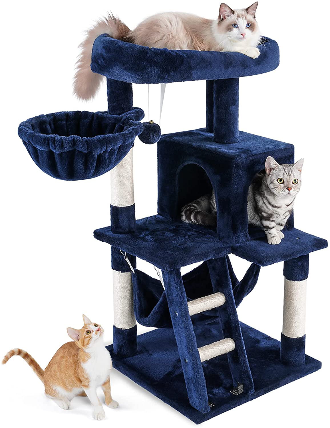 Cat Tree Hut Cute Condo Kit Big Pet Tower House Scratching Post Kitten Climbing 