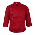 thumbnail image 3 of Chaqueta de Mujer Chaqueta Chaqueta Chaqueta de Panadero de Manga Larga 3XL Baoblaze  Long Sleeves Chef Jacket, 3 of 8