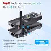 MeLE PCG02 N100 Mini PC Stick Windows 11 Home 4GB LPDDR5 128GB eMMC Fanless Computer Stick (New)