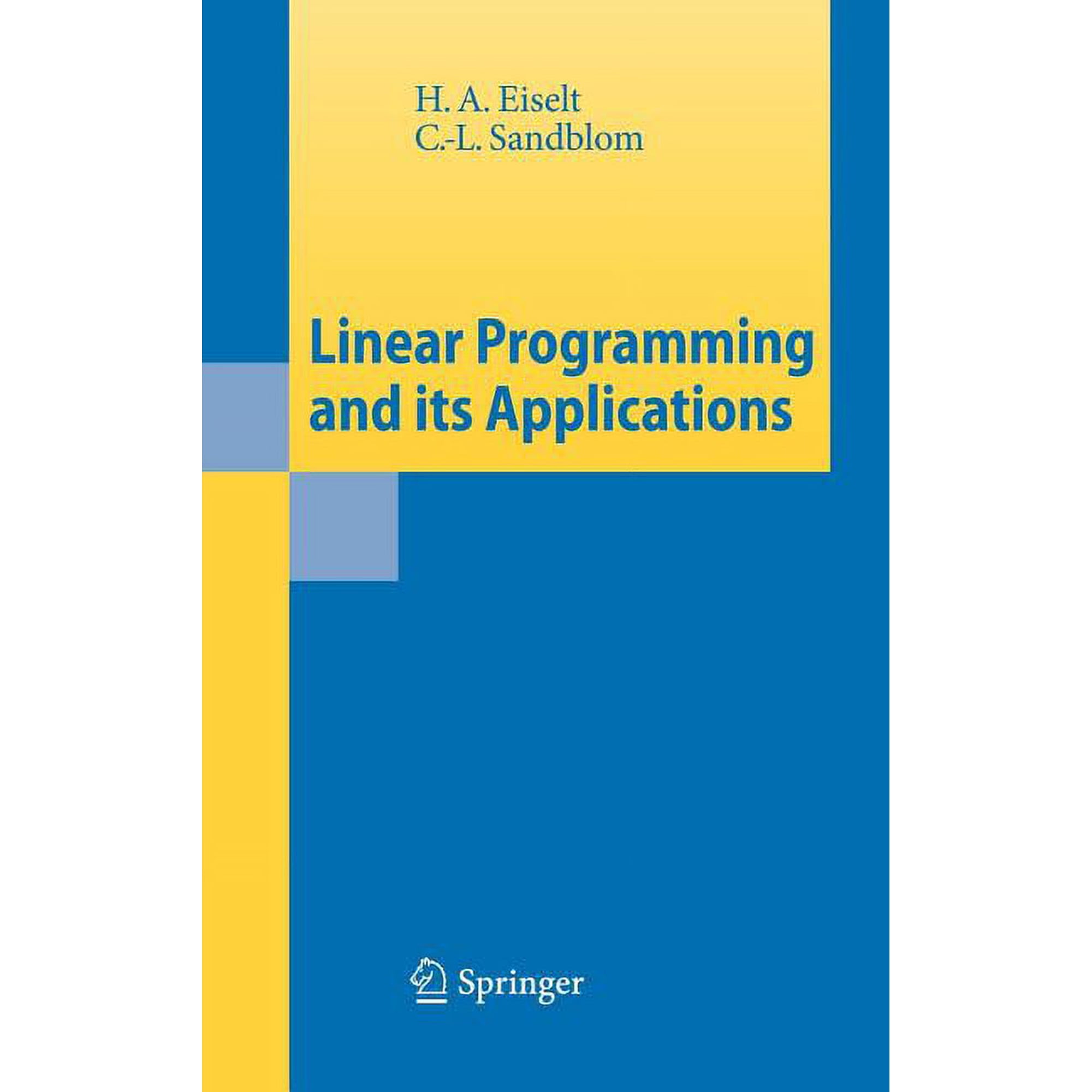 Linear Programming and Its Applications (Hardcover)