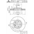 thumbnail image 2 of Brembo BDR25529 MBZ Rotor de Frein, 2 of 2