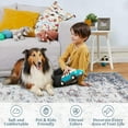 thumbnail image 2 of Tzou Washable Runner Rugs - 2' x 6', Distressed Design, Non-Slip, Non-Shedding & Easy Care, Ideal for High Traffic Areas in Hallway Kitchen Bedroom(Multi-Color), 2 of 6