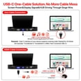 thumbnail image 3 of Monitor ROADOM Mini IPS de 5" con Hub USB y Parlantes Tipo-C, 3 of 8