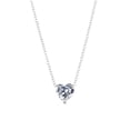 thumbnail image 2 of TidBay Elegant Women Heart Rhinestone Pendant Chain Necklace Clavicle Chocker Gift, 2 of 8