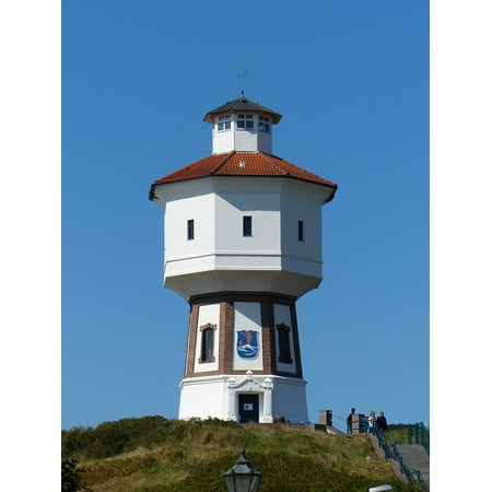 East Coast Lighthouses - LAMINATED POSTER Island Langeoog Coast Lighthouse East Frisia Poster Print 24 x 36