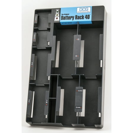 Battery Impedance Tester - The Original Battery Rack 40 with Built-In Tester