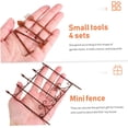 thumbnail image 5 of 4sets Ornaments Miniature Spade Small Zen Garden Rake Garden Tools Sand Table Decor Sand Garden Kit Miniatures Mini Zen Garden Accessories Gardening Kit Play Toys Supplies 5pcs*4, 5 of 9