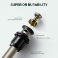 thumbnail image 5 of WB-39035BN Celestine Centerset Bathroom Faucet with Drain Assembly, 2-handle Bathroom Sink Faucet, 5 of 5