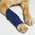 thumbnail image 2 of Healers Medical Elastic Wrap Leg Bandage for Dogs, Medium, 24" Long, includes 2 gauze pads, 2 of 6