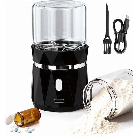 Electric Pill Crusher Grinder - Fine Powder Automatic Grinder