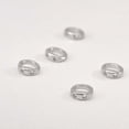 thumbnail image 1 of Double Hole Connector Rings End Beads Tips For Jewelry Making Linking Findings Alloy 20 Pieces, 1 of 7