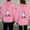 009Pink, variant on Unisex Matching Couples 2D Hoodie,Unique and Meaningful Design, Gifts for Him Her and Love Anniversary