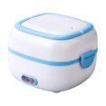thumbnail image 2 of Electric Lunch Box Food Heater Warmer Double Layer Large Capacity Portable for School OfficeBlue PP Plastic Inner Container, 2 of 2