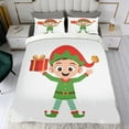 thumbnail image 4 of Elf Buddy's Sing Themed Bed Sheet Set Three Piece Set 90*90 in Comfortable And Skin Friendly Unique Design Creating A Star Studded Night, 4 of 6