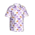 thumbnail image 2 of Hawaiian Shirt For Men, Pi Day Happy Mens Button Down Short Sleeve Shirt, Summer Beach Shirts For Men, 2 of 2
