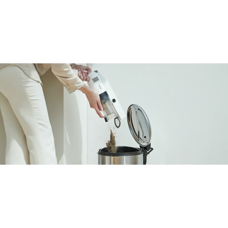 RAYCOP - Omni Air UV+ Compact Cordless Stick Allergen Vacuum - White