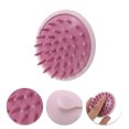 thumbnail image 3 of Unique Bargains 1 Pc Bunny Bent Hair Shampoo Brush for Head Massage 3.54"x3.15"x2.95" Pink, 3 of 6