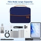 thumbnail image 4 of Bolsa organizadora Miavers Electronics, impermeable, nailon, azul marino, 4 of 8