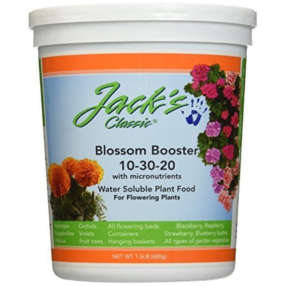 Jack's Classic Blossom Booster 10-30-20 ,1.5 Lb. Tub