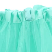 Adult Tutu Skirt, Classic Elastic 3 Layer Tulle Tutu for Women and Teens - Red