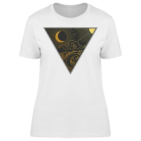 Sun Cloud Over The Sea T-Shirt Women -Image by Shutterstock, Female Medium