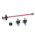 thumbnail image 2 of Control El eje del automóvil Metal Drive Disting Kit Kit de engranaje Diferencial Reemplazo para WLTOYS 124016 124017 124018 124019 Rojo 44573 remoto Inevent FN010087-03, 2 of 6