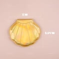 thumbnail image 2 of AUEAR, 4 Pack Glitter Shell Mirror Double-Sided Magnification Makeup Mirrors 4 Colors Mini Portable Foldable for Purse Handbag Pocket, 2 of 7