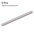 thumbnail image 2 of Unique Bargains M8 x 120mm 304 Stainless Steel Fully Threaded Rod Right Hand Threads 6 Pack, 2 of 4