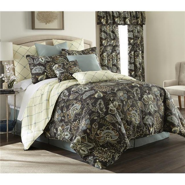 Sylvan Reversible Duvet Cover Set - California King Size