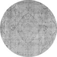 thumbnail image 1 of Ahgly Company Indoor Round Persian Gray Traditional Area Rugs, 5' Round, 1 of 1
