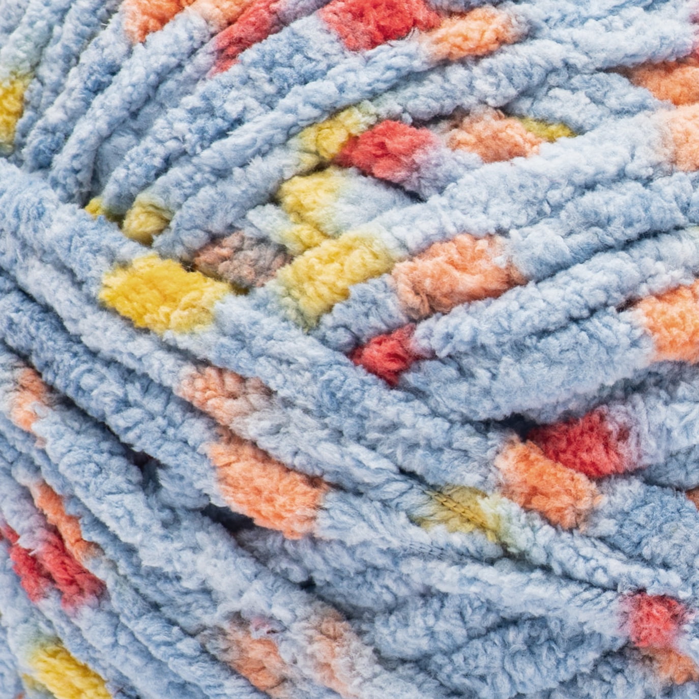 Bernat® Baby blanket™ #6 Super Bulky Polyester Yarn, Dino egg dot 10.5oz/300g 220 Yd (2pk)