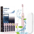 thumbnail image 4 of Electric Toothbrush for Adults with 8 Brush Heads, Deep Clean 6 Modes, Rechargeable Toothbrushes Fast Charge 8 Hours Last 60 Days, Upgraded Electric Toothbrush Longer Life Faster Chargin, 4 of 7