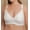Natural, variant on Women's Cottonique W12290 Latex Free Organic Cotton Racerback Pullover Bra (Natural 34B)