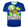 thumbnail image 1 of Summer New Plant Zombie War 3d Cartoon T-shirt, 1 of 4