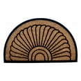 thumbnail image 2 of Imports Decor Half-round Rubber Back Coir Doormat, Sunrise, 24-Inch by 36-Inch, 2 of 2